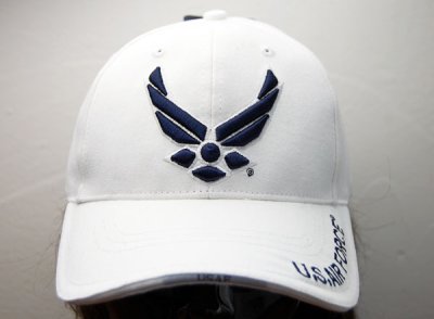 画像1: 帽子 メンズ キャップ ROTHCO ブランド 米空軍オフィシャル ロスコ エアフォース /ホワイト 白