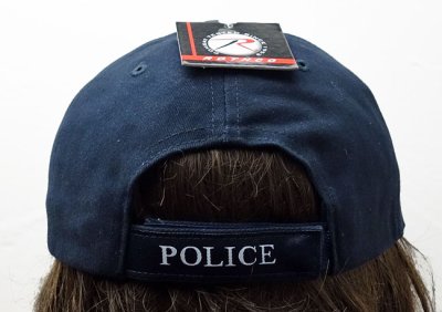 画像2: ROTHCO社製・「POLICE」ロゴ・ベースボールキャップ紺