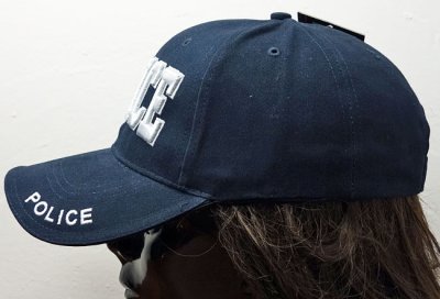 画像3: ROTHCO社製・「POLICE」ロゴ・ベースボールキャップ紺