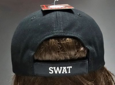 画像2: 帽子 メンズ ミリタリー キャップ ROTHCO ロスコ ブランド SWAT 特殊部隊 ロゴ / ブラック