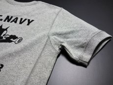 画像6: 極厚 スーパーヘビーウェイトTシャツ(サイドパネル仕様) 米海軍「CROAKER」モデル (6)