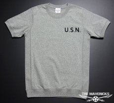 画像4: 極厚 スーパーヘビーウェイトTシャツ(サイドパネル仕様) 米海軍「CROAKER」モデル (4)