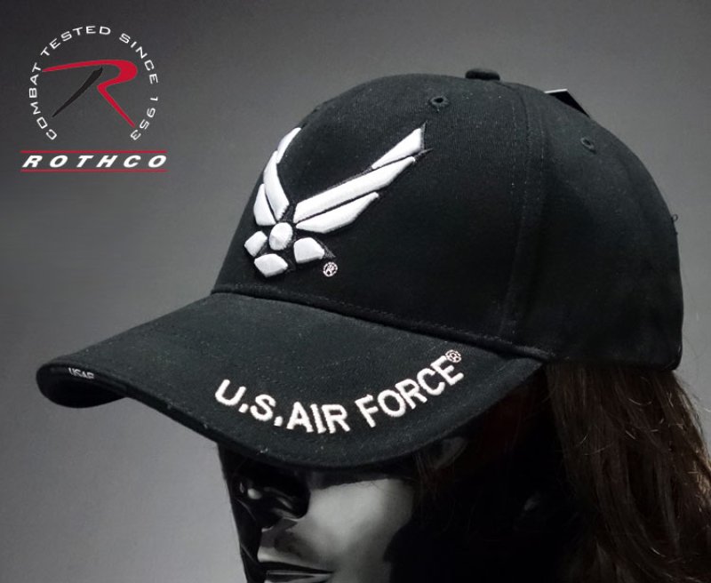 80sビンテージ米軍USAFミリタリー軍物エアフォース メッシュキャップ帽子 黒 帽子 メッシュキャップ メンズ【 送料無料 】 U.S.AIR FORCE