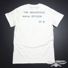 画像5: THE MAVERICKS ミリタリー Tシャツ 米海軍 USN 錨マーク モデル / ホワイト 白 (5)