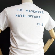 画像8: THE MAVERICKS ミリタリー Tシャツ 米海軍 USN 錨マーク モデル / ホワイト 白 (8)