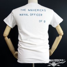 画像10: THE MAVERICKS ミリタリー Tシャツ 米海軍 USN 錨マーク モデル / ホワイト 白 (10)