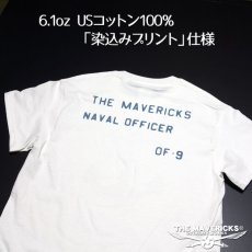 画像6: THE MAVERICKS ミリタリー Tシャツ 米海軍 USN 錨マーク モデル / ホワイト 白 (6)