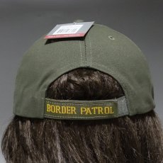 画像4: 帽子 メンズ ミリタリー キャップ ROTHCO ロスコ ブランド BORDER PATROL 刺繍 /オリーブ (4)