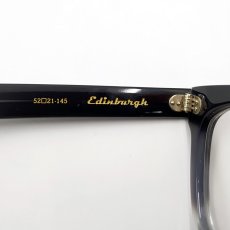 画像6: 日本製 鯖江 眼鏡 フレーム 職人 ハンドメイド ボストン ウェリントン 新品 黒 2トーン (6)