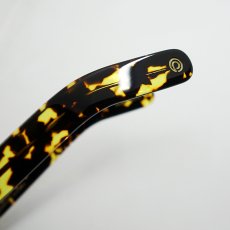 画像6: 日本製 鯖江 眼鏡 フレーム 職人 ハンドメイド ボストン ウェリントン 新品 べっ甲柄 (6)