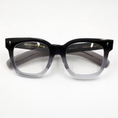 画像4: 日本製 鯖江 眼鏡 フレーム 職人 ハンドメイド ボストン ウェリントン 新品 黒 2トーン (4)