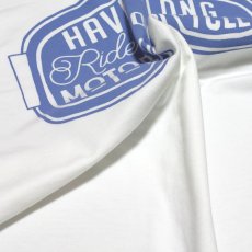 画像8: MVRX 長袖 ロング Tシャツ メンズ 綿 GOGGLE モデル 白 ホワイト (8)
