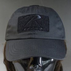 画像3: 帽子 ミリタリー タクティカル キャップ メンズ ROTHCO ロスコ ブランド ベルクロ / ブラック 黒 (3)