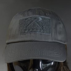 画像4: 帽子 ミリタリー タクティカル キャップ メンズ ROTHCO ロスコ ブランド ベルクロ / ガンメタルグレー 灰色 (4)