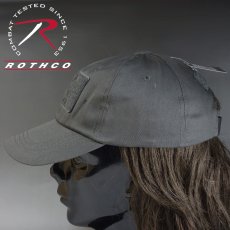 画像3: 帽子 ミリタリー タクティカル キャップ メンズ ROTHCO ロスコ ブランド ベルクロ / ガンメタルグレー 灰色 (3)