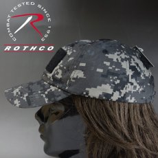 画像3: 帽子 ミリタリー タクティカル キャップ メンズ ROTHCO ロスコ ブランド ベルクロ / デジタル カモフラージュ 迷彩 (3)