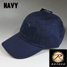 画像2: 帽子 ミリタリー タクティカル キャップ メンズ ROTHCO ロスコ ブランド ベルクロ / ネイビー 紺 (2)