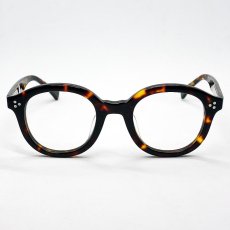 画像4: 日本製 鯖江 眼鏡 フレーム 職人 ハンドメイド ラウンド ボストン 新品 べっ甲柄 (4)