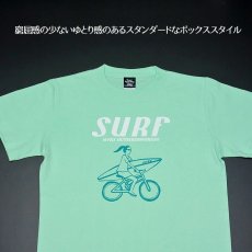 画像4: Tシャツ 半袖 メンズ レディース MVRX ブランド SURF モデル 自転車 サーフ サーフィン メロン グリーン (4)