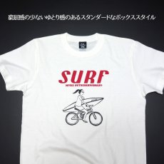 画像5: Tシャツ 半袖 メンズ レディース MVRX ブランド SURF モデル 自転車 サーフ サーフィン 白 ホワイト (5)