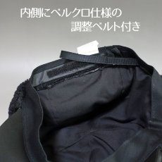 画像7: 新品 耳ボア フライトキャップ 飛行帽 防寒帽子 パイロットキャップ 防風防寒 耳あて アウトドア 男女兼用 ブラック 黒 (7)