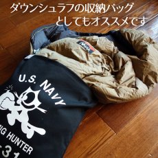 画像7: スクエア クッションカバー 45×45 キャンバス地 米海軍 NAVY 黒猫 ブラック 黒 シュラフケース アメカジ 防災 (7)