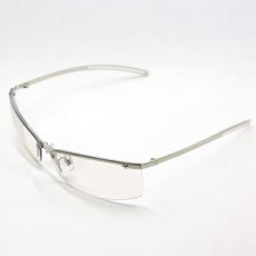 画像5: サングラス メンズ おしゃれ シンプルな２ポイント ライトスモーク フラッシュ ミラー 新品 (5)