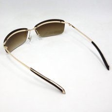 画像6: サングラス メンズ おしゃれ ２ポイント ブラウングラデーション 茶 新品 (6)