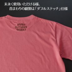 画像5: Tシャツ 半袖 メンズ 綿 バイク MVRX ブランド ShadowRider モデル オートバイ ピンク (5)