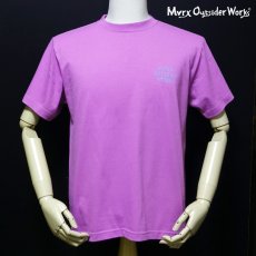 画像6: Tシャツ 半袖 メンズ 綿 MVRX ブランド BLACK COFFEE モデル バイク カフェ ラベンダー 紫 パープル (6)