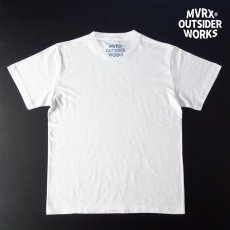 画像3: Tシャツ 半袖 メンズ 綿 バイク MVRX ブランド ShadowRider モデル 白 ホワイト オートバイ (3)
