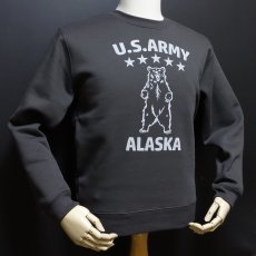 画像7: ミリタリー スウェット トレーナー THE MAVERICKS ブランド 長袖 10oz 裏起毛 米陸軍アラスカ US.ARMY スミクロ (7)