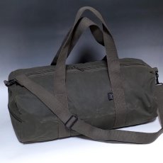 画像8: ワックスキャンバス 生地 ボストンバッグ 2WAY ショルダー ROTHCO ロスコ ブランド オリーブ (8)