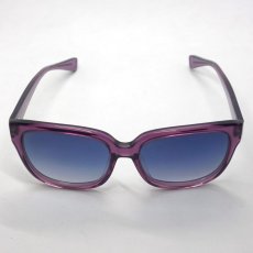 画像5: サングラス メンズ 日本製 職人 ハンドメイド 大きい サイズ ウェリントン 新品 パープル 紫 ブルーレンズ (5)