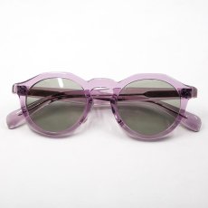 画像3: 日本製 鯖江 眼鏡 サングラス 職人 ハンドメイド ラウンド ボストン 新品 紫 パープル (3)