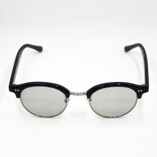 画像7: 日本製 サングラス 眼鏡フレーム セルフレーム 鯖江 職人ハンドメイド サーモント ブラック ライトグレー (7)