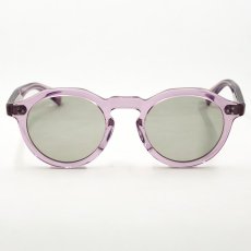 画像4: 日本製 鯖江 眼鏡 サングラス 職人 ハンドメイド ラウンド ボストン 新品 紫 パープル (4)