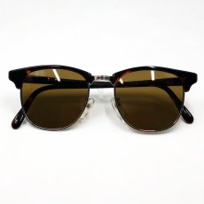 画像7: 日本製 サングラス 眼鏡フレーム セルフレーム 鯖江 職人ハンドメイド サーモント べっ甲柄 ブラウン (7)