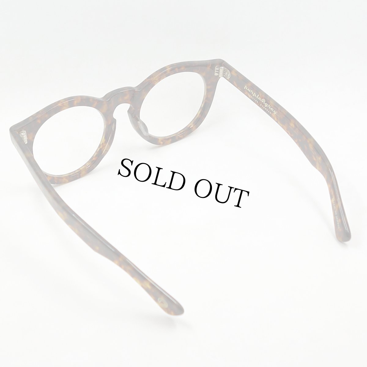 画像6: 日本製 鯖江 眼鏡 フレーム 職人 ハンドメイド ラウンド ボストン UVカット 新品 べっ甲柄 (6)