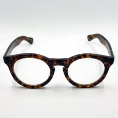 画像5: 日本製 鯖江 眼鏡 フレーム 職人 ハンドメイド ラウンド ボストン UVカット 新品 べっ甲柄 (5)