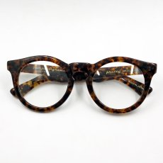 画像3: 日本製 鯖江 眼鏡 フレーム 職人 ハンドメイド ラウンド ボストン UVカット 新品 べっ甲柄 (3)