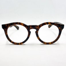 画像4: 日本製 鯖江 眼鏡 フレーム 職人 ハンドメイド ラウンド ボストン UVカット 新品 べっ甲柄 (4)