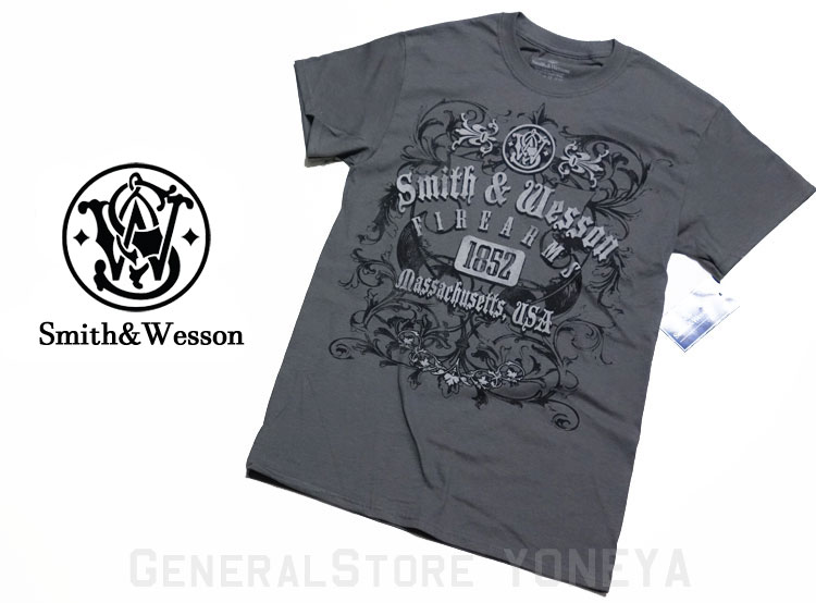 Smith＆Wesson(スミス＆ウェッソン)のオフィシャル・ライセンスＴシャツ