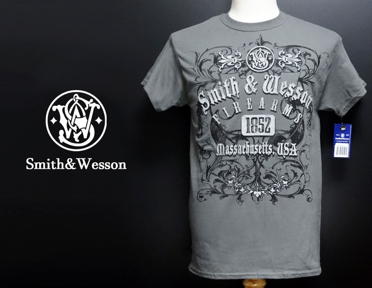 Smith＆Wesson(スミス＆ウェッソン)のオフィシャル・ライセンスＴシャツ