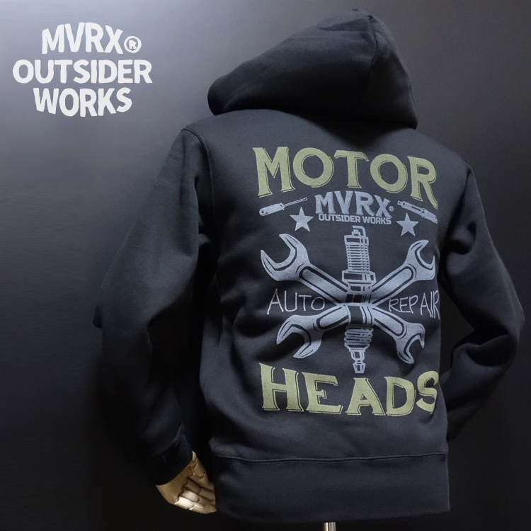 MVRX OUTSIDERWORKS ブランド ミリタリー メンズ ジップアップ