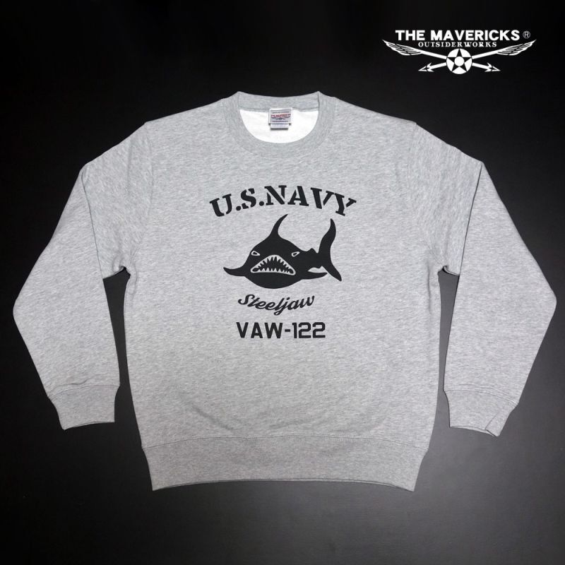 THE MAVERICKS スウェット トレーナー メンズ ブランド 裏パイル NAVY